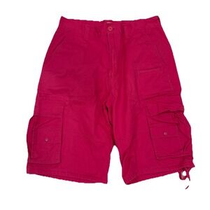 ACCESS Cargo Shorts Men's Sz 36 (38) Pink Y2K
